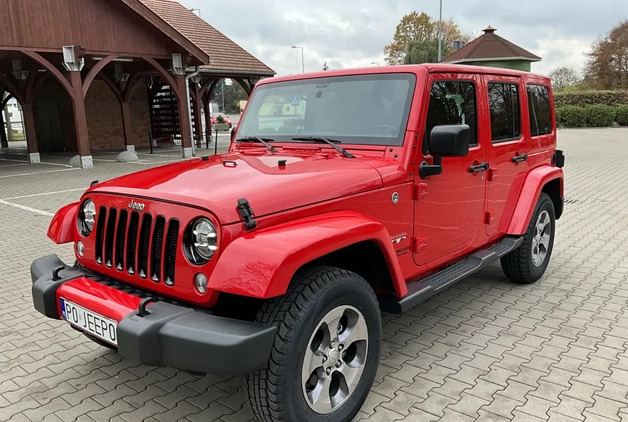 Jeep Wrangler cena 119000 przebieg: 72000, rok produkcji 2016 z Poznań małe 742